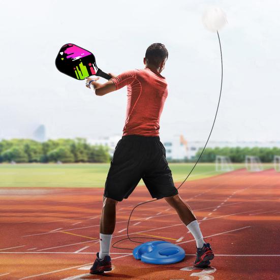 Тренажер Pickleball с отскоком мяча Pickleball Компактный размер Портативное оборудование Pickleball Solo Тренажерный инструмент Спортивные аксессуары