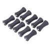 10pcs Electric Callus Remover Replacement Head Black Refill Heads Electric Foot Grinder Replacement