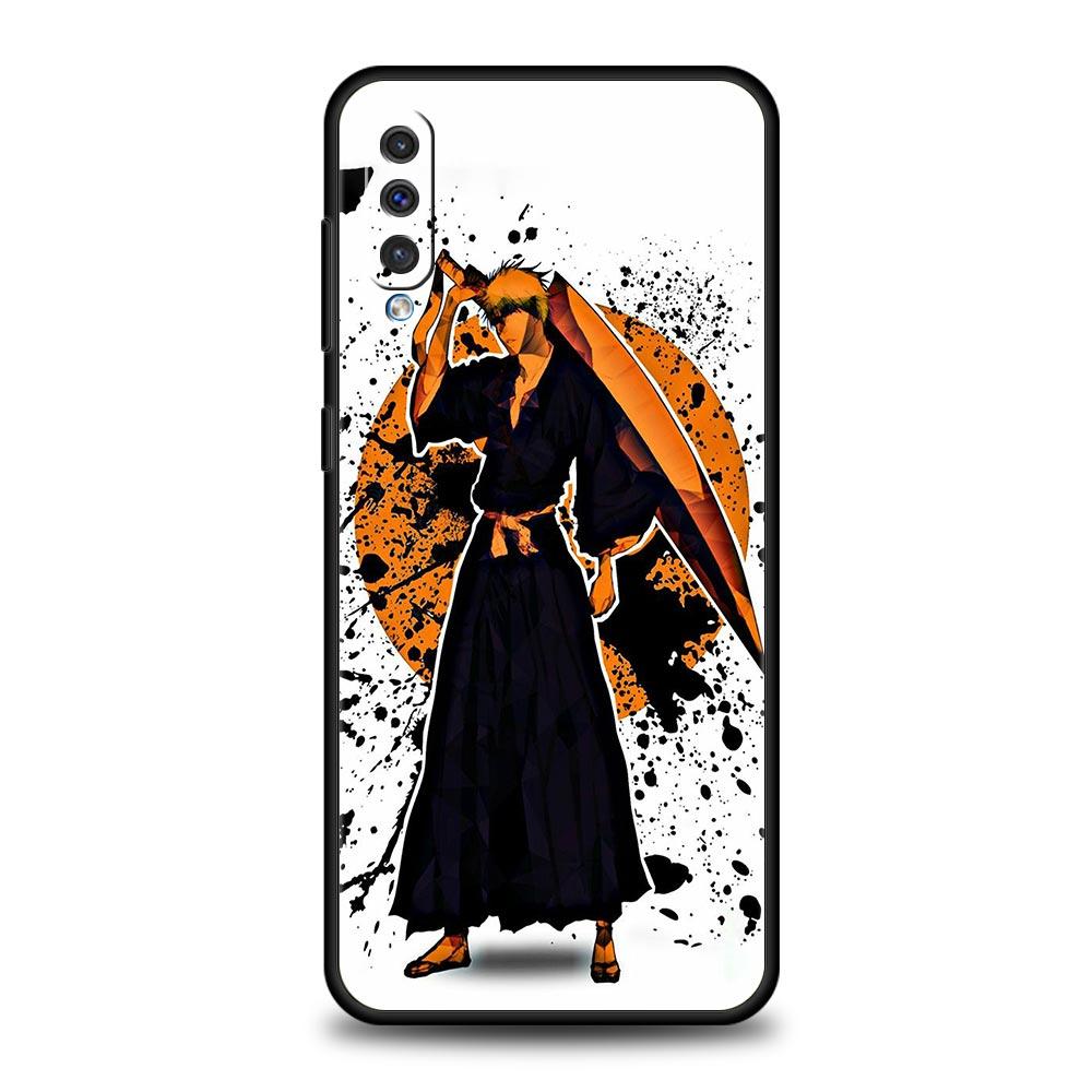 Чехол для телефона Bleach Kurosaki Ichigo для Samsung Galaxy A52s 5G A12 A70 A50 A40 A20s A30 A10s A20e A10 A22 A72 A32 4G A02s