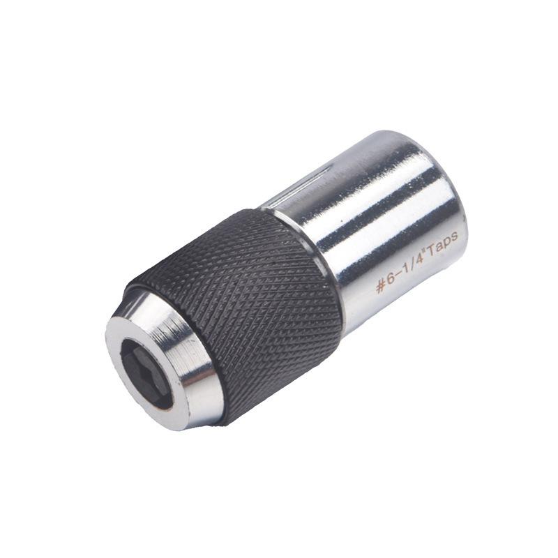 Adjustable M3-M12 Ratchet Tap Wrench with Reamer Sleeve