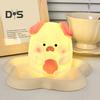 Bear Night Light Cute Silicone Lamp Soft Glow Flicker Free Battery Powered Cartoon LED Bedside Lamp Room Decoration