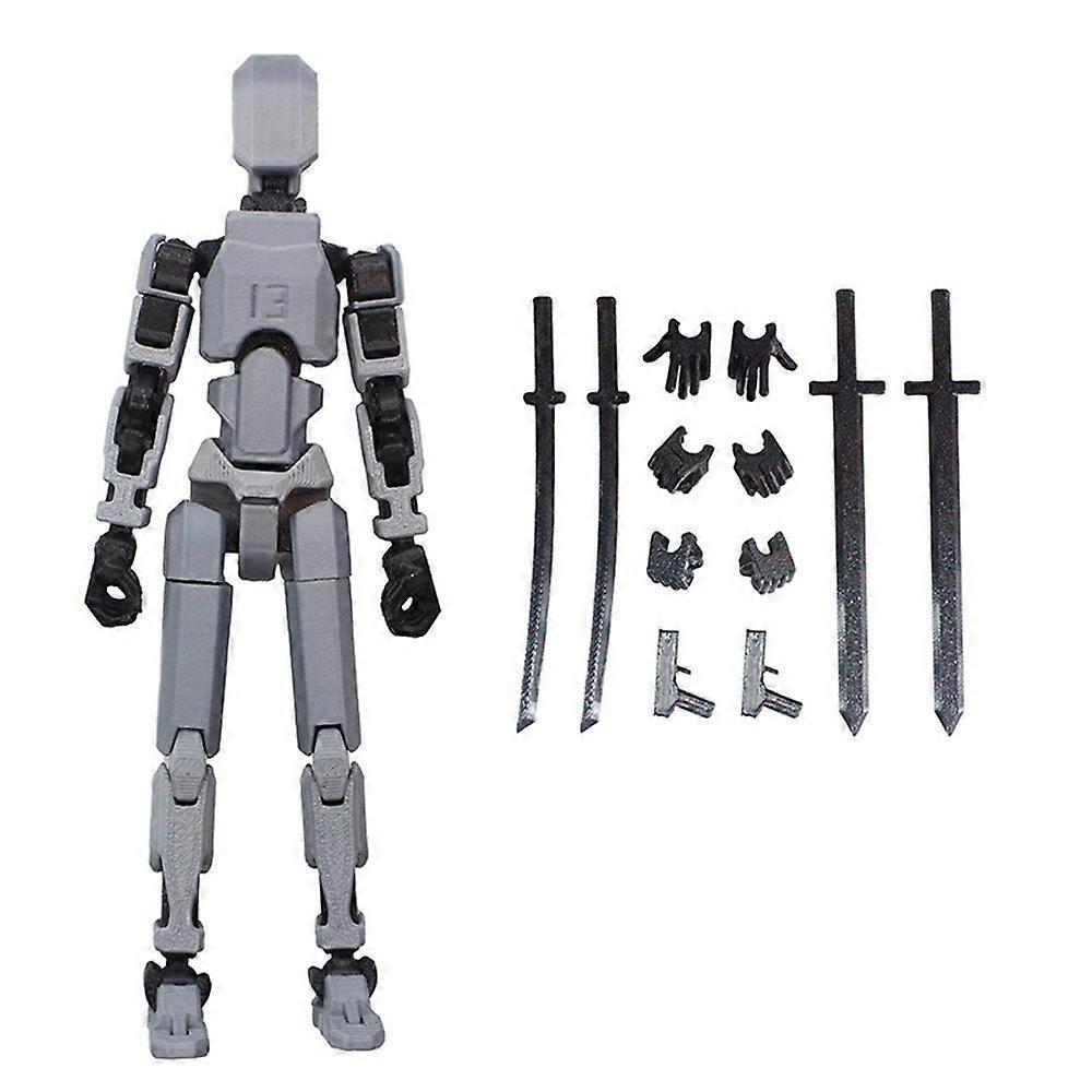 T13 Action Figure, Titan 13 Action Figure, Robot Action Figure,3D Printed Action NEW