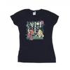 Womens/Ladies Alice In Wonderland Leafy Garden Cotton T-Shirt