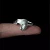 Креативные Мистические Маскированные Лица Открытые Кольца для Женщин Мужчин Готический Стиль Личность Регулируемые Кольца Ювелирные Изделия Подарок