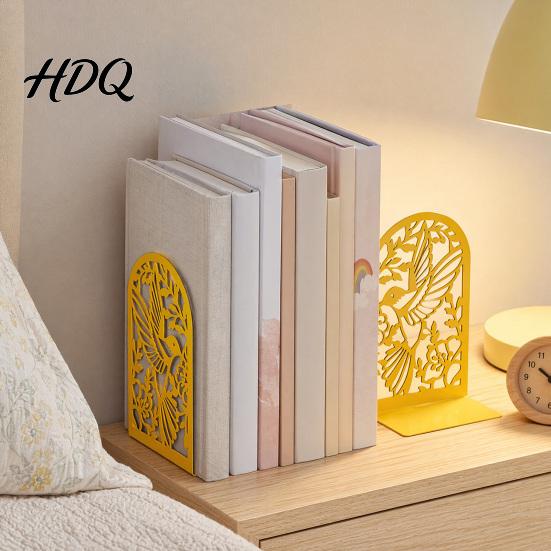 Подставки для книг 'Колибри' 1 пара, металлические, для полок, декоративные, прочные