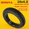 INNOVA IA-2579 Коричневая Фэт-шина 20x4,0 дюйма Электрический Фэт-байк Снежный Пляжный Велосипед Шина Камера Запчасти для Велосипеда Аксессуары для Велосипеда