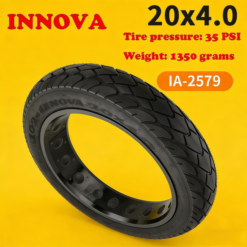 INNOVA IA-2579 Коричневая Фэт-шина 20x4,0 дюйма Электрический Фэт-байк Снежный Пляжный Велосипед Шина Камера Запчасти для Велосипеда Аксессуары для Велосипеда