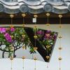 120CM Lotus Rain Chain Heavy Duty Metal Outdoor Garden Hanging Rain Catcher Cups Outside Gutters Downspouts Decorative Rain Chain Replacement
