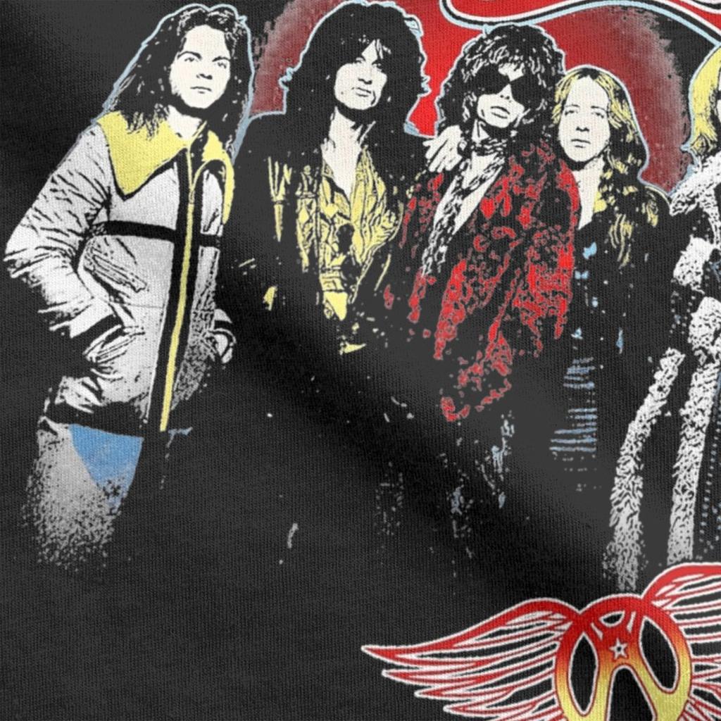 Футболки с изображением группы Rock Aerosmith, одежда для мужчин и женщин, хлопковая футболка для отдыха, топы с коротким рукавом, подарок на день рождения
