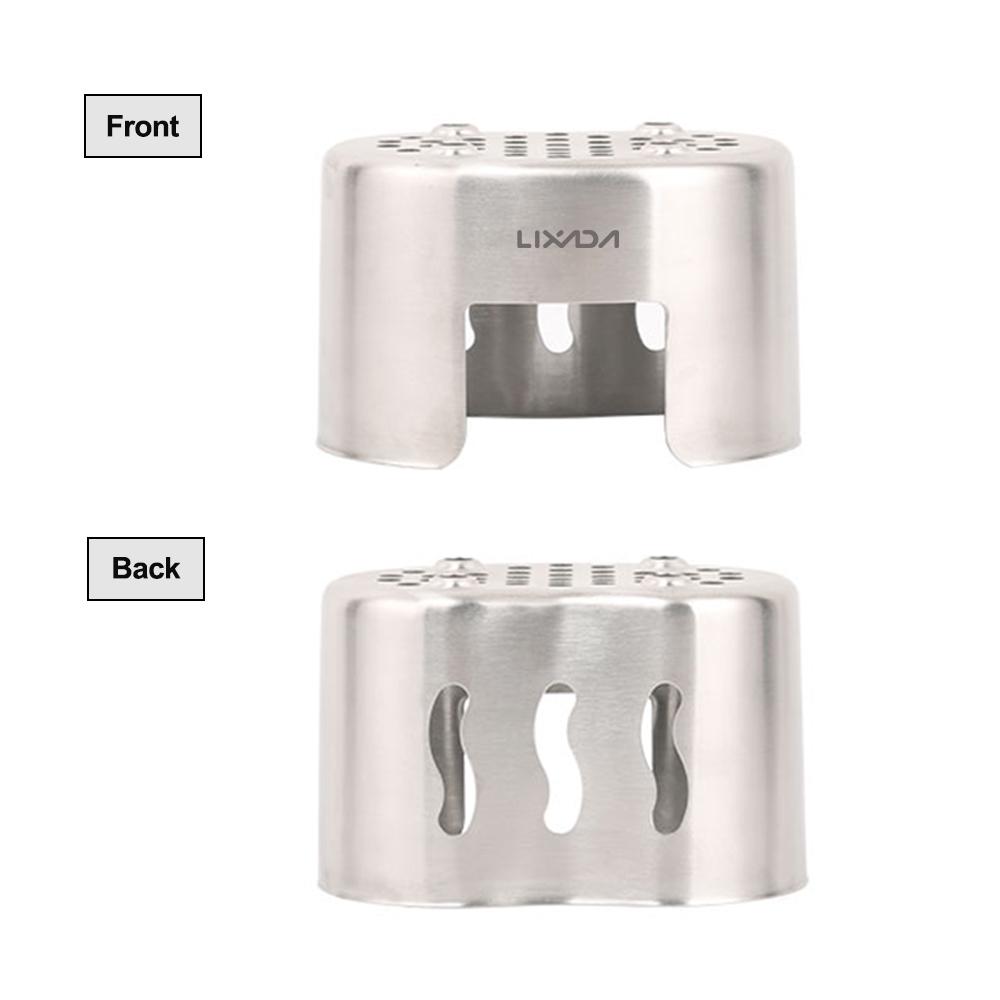 Lixada Посуда для кемпинга из нержавеющей стали, чашка для столовой, подвесной горшок с дровяной печью, набор для наружного использования