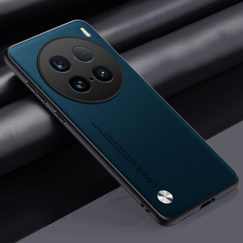 Роскошный чехол из искусственной кожи для Vivo X100 Ultra, задняя крышка, матовый силиконовый противоударный чехол для полной защиты телефона для Vivo X100Ultra 5G