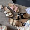 Thick-soled Slippers Women Wear New Fish Mouth Buckle with Versatile Cool Slippers