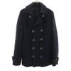 BARENA Made In Italy Knit Pea Coat 48 Navy P Coat Men's Used