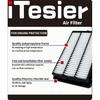 Cabin Engine Air Filter Kit For Odyssey (2018      2024 2025) Replaces 80292-TF0-G01, 17220-5J6-A10