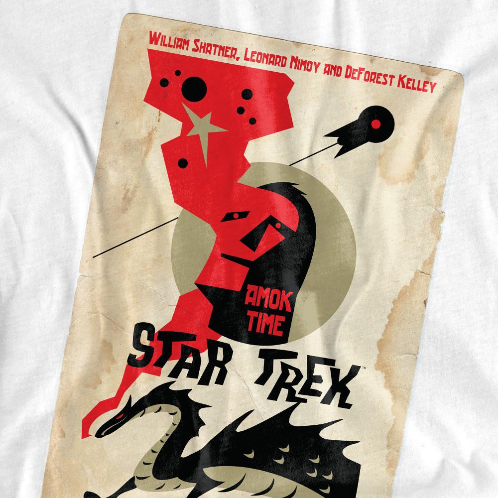 STAR TREK Мужская футболка с 30-м эпизодом сериала «Оригинальный сериал»