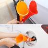 Car Long Stem Funnel Gasoline Oil Fuel Filling Tool Car Refueling Funnel for Gasoline Engine Oil Motorcycle Farm Machine Funnel