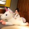 Girl Heart Lying Unicorn Doll Plush Toy Pink Unicorn Doll Children Accompany Soothing Doll