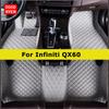 DOODRYER Custom Car Floor Maters For Infiniti QX60 2012-2024 Автоковры Foot Coche Аксессуары