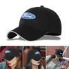 Car Logo Baseball Cap Outdoor Sports Sun Hat Gift Car Accessories For Ford Focus Mondeo MK1 MK2 MK4 MK3 Fiesta ST Line Kugo Transit Escape Fusion