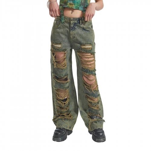 The Ragged Priest Womens/Ladies Relaxed Wide Leg Jeans