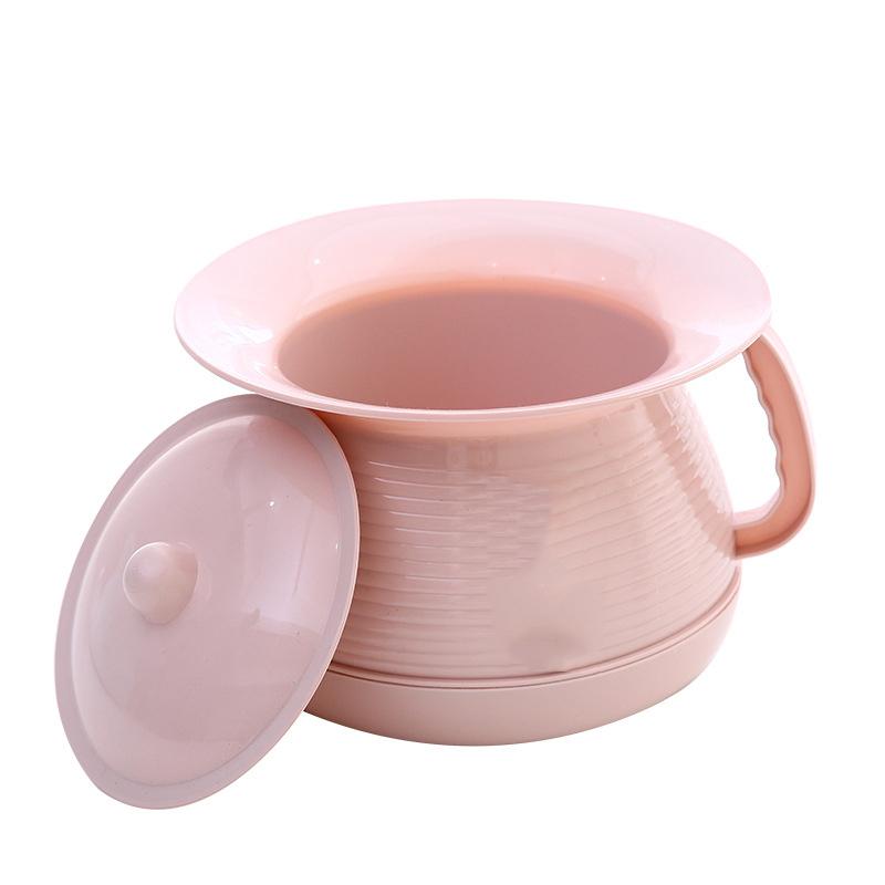 Утолщенная ручная крышка горшок детский пластиковый стульчик для унитаза санитарная плевательница портативный съемный туалет детский ночной горшок