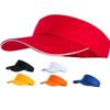 Солнцезащитный козырек Теннисная кепка от солнца Регулируемая кепка для бега Спортивные кепки Шляпа от солнца с открытым верхом Мужская Женская