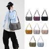 Unisex Crossbody Bag Multi-Pocket Shoulder Bag Water-Repellent Large Capacity Nylon Bag
