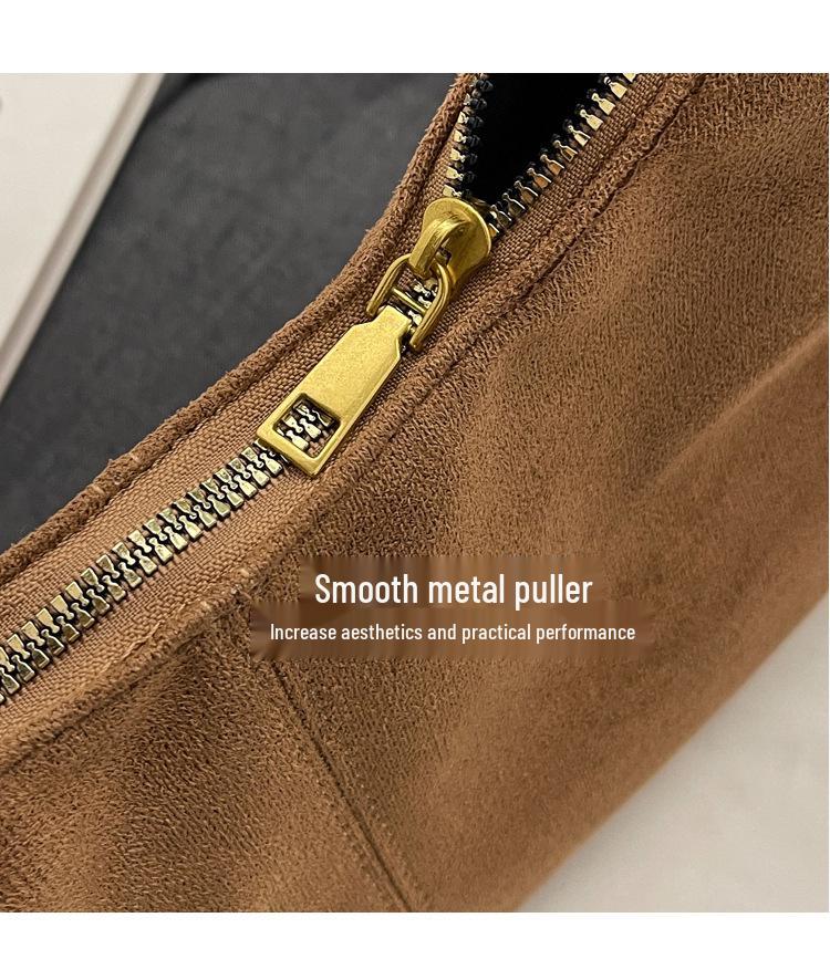 2023 Матовая Ретро Женская Сумка Через Плечо - Большая Вместимость, Универсальная Сумка-Тоут на Осень/Зиму для Поездок на Работу.