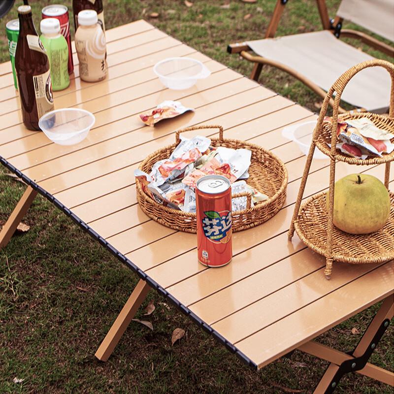 Chuanjunxing Portable Roll-Up Camping Table
