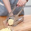 Картофельный нож из нержавеющей стали для нарезки соломкой - ручная овощерезка для картофеля фри и картофеля соломкой, кухонные гаджеты