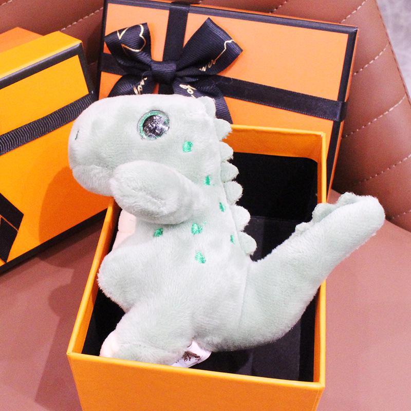 Плюшевый брелок Маленький Динозаврик - Милый кулон для сумок и рюкзаков