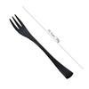 1-Piece Mirror Black Cutlery Set 18/10 Stainless Steel Western Food Tableware Sets Butter Fork Spoon Dinnerware