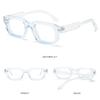 Fashion Literary Small Square Glasses Trendy Vintage Eyeglasses Frame Blue Light Blocking Glasses For Women & Men