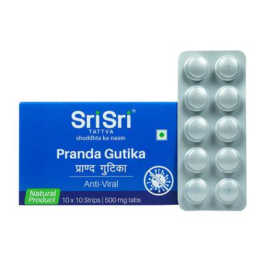Пранда Гутика (100 таб, 500 мг), Pranda Gutika Anti-Viral,