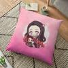 Чехол для подушки Demon Slayer Kimetsu No Yaiba, декор с рисунком, наволочка Kamado Tanjirou, полиэстеровая наволочка для дивана, дома, 45 см