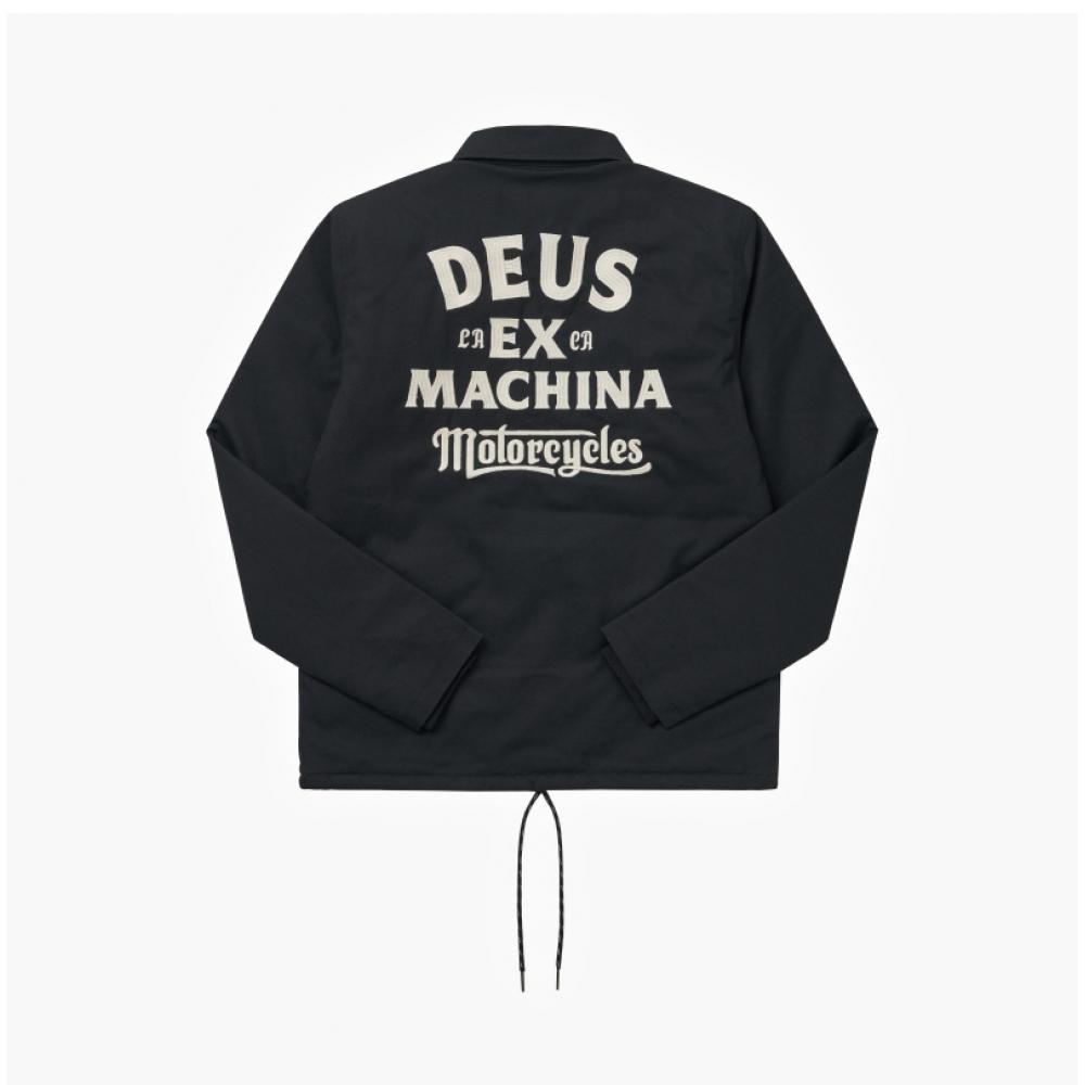 DeuS Ex Machina Biarritz AddreSS Куртка-коуч мужская Dmf236996 Blk
