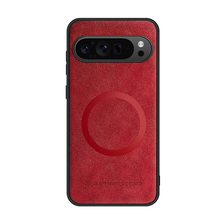 Магнитный чехол Pixel для Google 8 9 Pro Xl 9a 8a Для Magsafe Беспроводная зарядка Чехлы Кожаные Защитные Ударопрочные Чехлы для Телефона