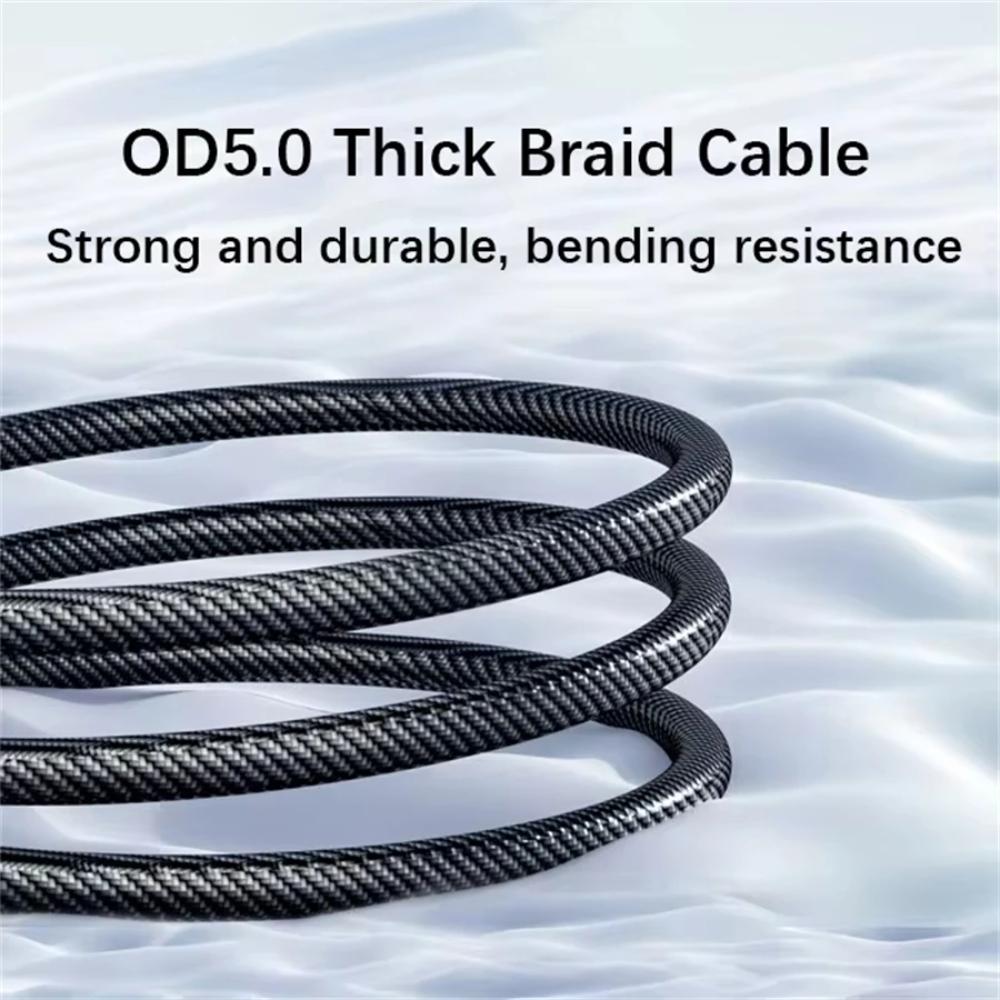 120 Вт светодиодный цифровой дисплей, быстрая зарядка, USB-кабель типа C для Samsung, Xiaomi, Huawei, шнур для быстрой зарядки данных