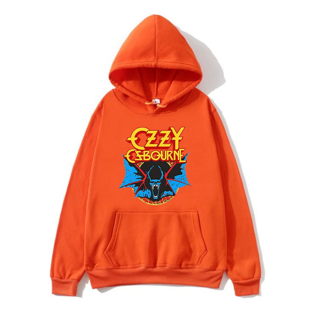 Худи Ozzy Osbourne с длинным рукавом, мягкая винтажная/ретро толстовка с мультяшным принтом, женская/мужская одежда, moletom hombre