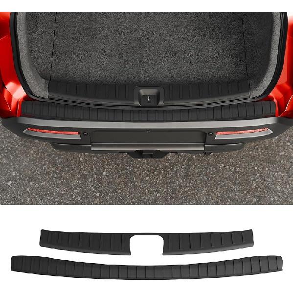 Rear Bumper Protector Compatible With -2025 Honda Pilot TPE Rear Bumper Guard Protection Anti-Scratch Internal & External Trunk Sill Cover For 2024
