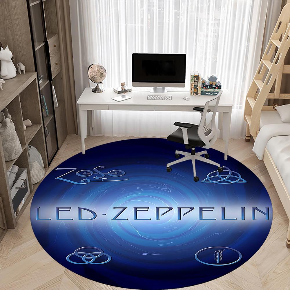 1pc LED ZEPPELINChair Carpet for Office, Non-slip, Soft and Durable Office Rug for Interior Decoration, Perfect for Office yy250925153