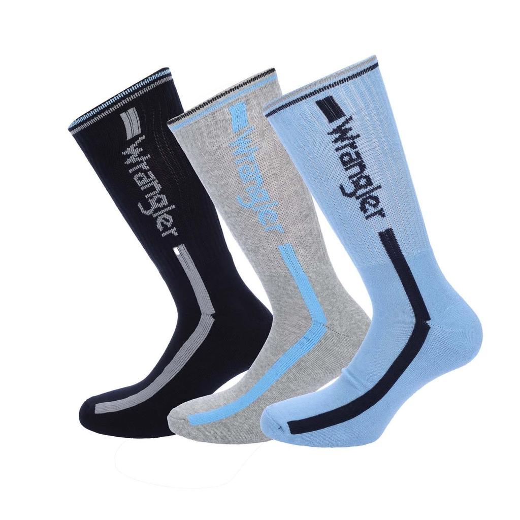 Wrangler Unisex Adult Sports Socks (Pack of 3)
