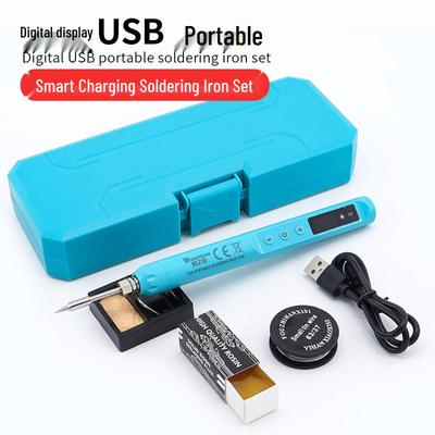 Беспроводной цифровой паяльник USB с регулировкой в трех режимах скорости для бытовой сварки и ремонта