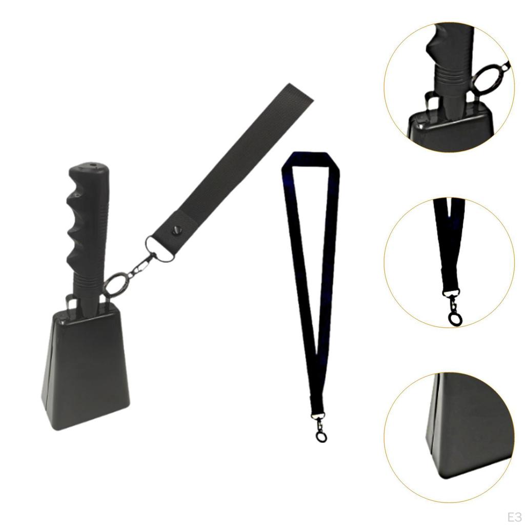 Колокольчик для коровы, звонок для подбадривания, декоративные музыкальные инструменты, шумовой генератор, громкий для рождественского спорта