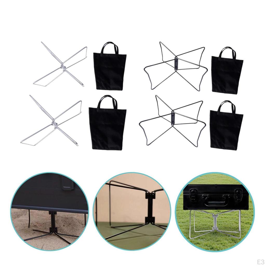 Foldable Cooler Stand Camping Furniture Portable Lightweight Fridge Ice Box Holder for Household