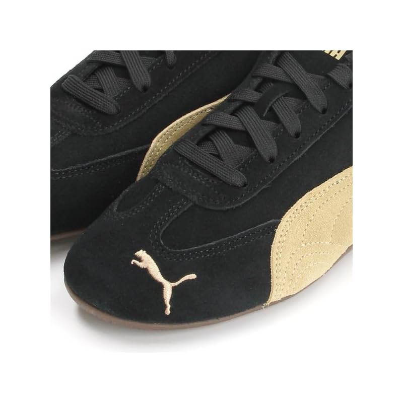 [Puma] Кроссовки SpeedCat SpeedCat OG 398846 Кожаные 91 Черно-Кофейное Молоко 22.5 см