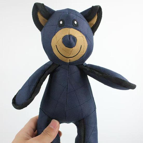 2 шт. Небьющаяся игрушка для собак-медведей для агрессивных жевателей Небьющаяся мягкая игрушка для домашних животных-медведей Интерактивная пищащая игрушка для больших собак