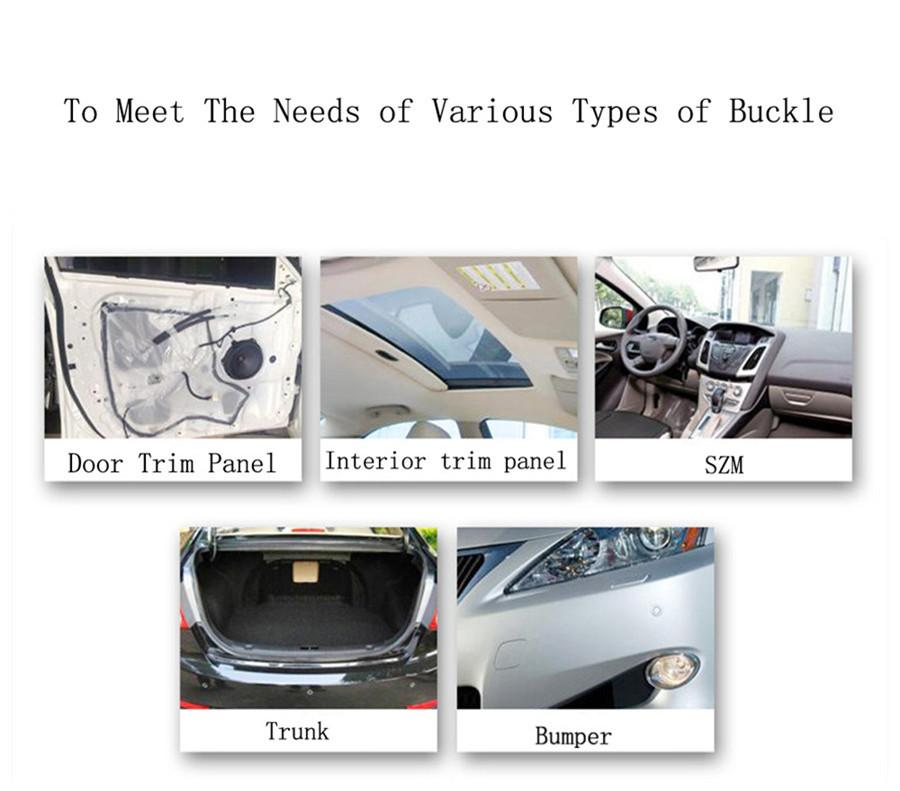 700 шт. в коробке, смешанные фиксаторы бампера двери автомобиля, панели крыла, нажимные заклепки, крепежные клипсы с инструментом 30 шт.