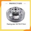 Шкив водяного насоса Заменяет металлические высокопроизводительные ремонтные детали в сборе 2-ручейковый двигатель для