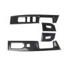 4pcs Carbon Fiber look Front Door Window Switch Panel Cover Trim Interior accessories For Ford F-150 XL/XLT/Tremor -